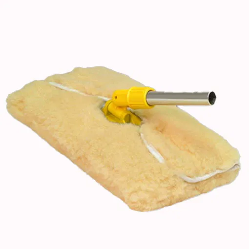 SW19140 – OCEAN ACCESS Car Wash Brush, 14 Inch Length x 8 Inch Width Rectangular Head Without Hose Connection Yellow ...